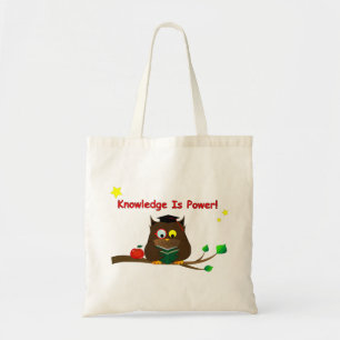 Knowledge Is Power! Tote Bag
