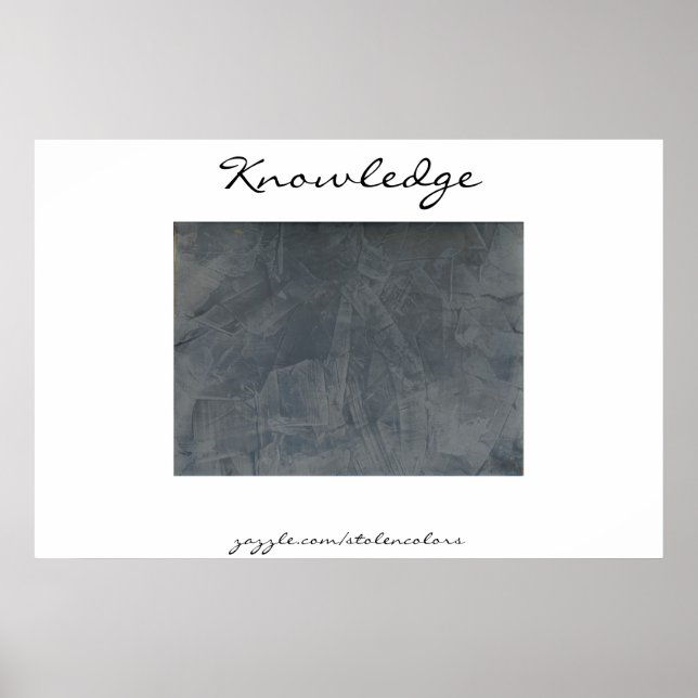 Knowledge Poster (Front)