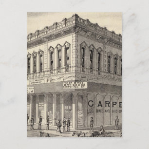 Knox block, San Jose Postcard