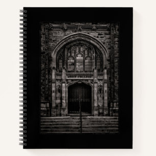 Knox College Entrance No 1 with Border Notebook