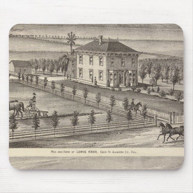 Knox, Stone residences Mouse Pad (Front)
