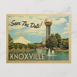 Knoxville Save The Date Tennessee Announcement Postcard