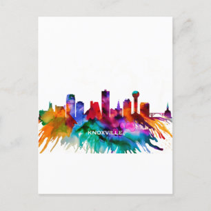 Knoxville Skyline Holiday Postcard