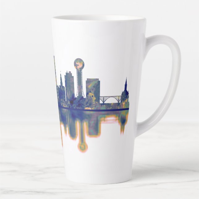 Knoxville Skyline Latte Mug (Right)