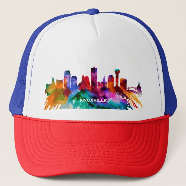 Knoxville Skyline Trucker Hat (Front)