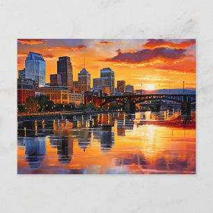 Knoxville, Tennessee Golden Hour Postcard