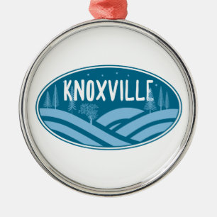 Knoxville Tennessee Outdoors Metal Ornament