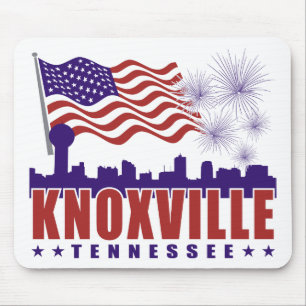 Knoxville Tennessee Patriotic Mousepad