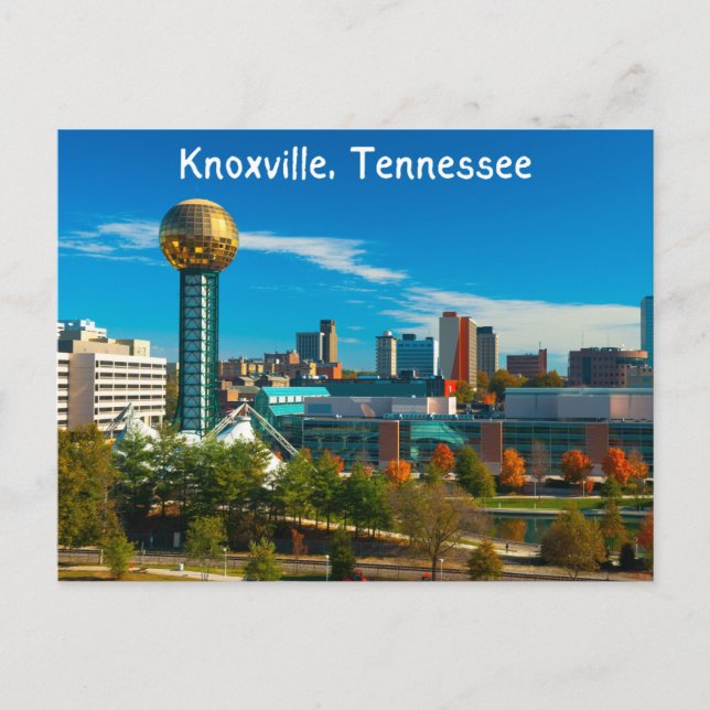 Knoxville Tennessee Postcard (Front)