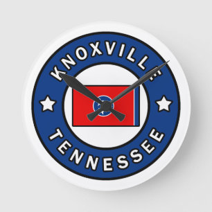 Knoxville Tennessee Round Clock
