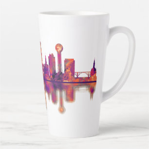 Knoxville Tennessee Skyline Latte Mug