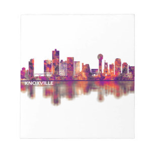 Knoxville Tennessee Skyline Notepad