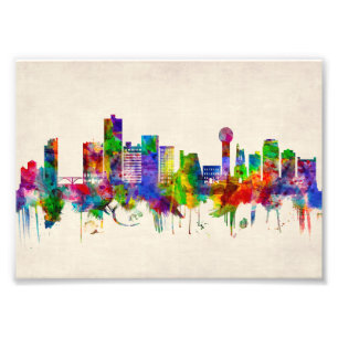 Knoxville Tennessee Skyline Photo Print