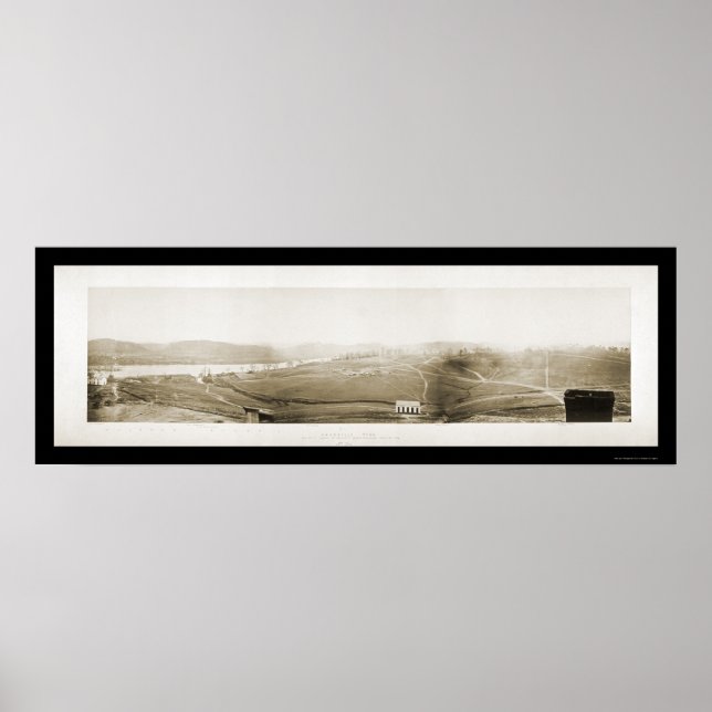 Knoxville, TN Photo 1864 Poster (Front)