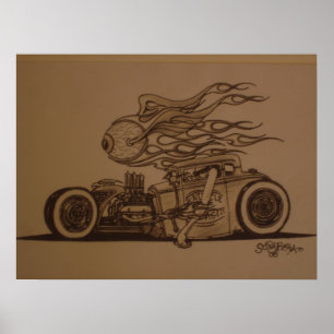 Knuckle draggin' poster