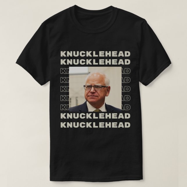 Knucklehead T-Shirt (Design Front)