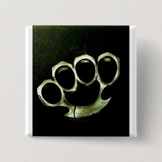 knuckles 15 cm square badge