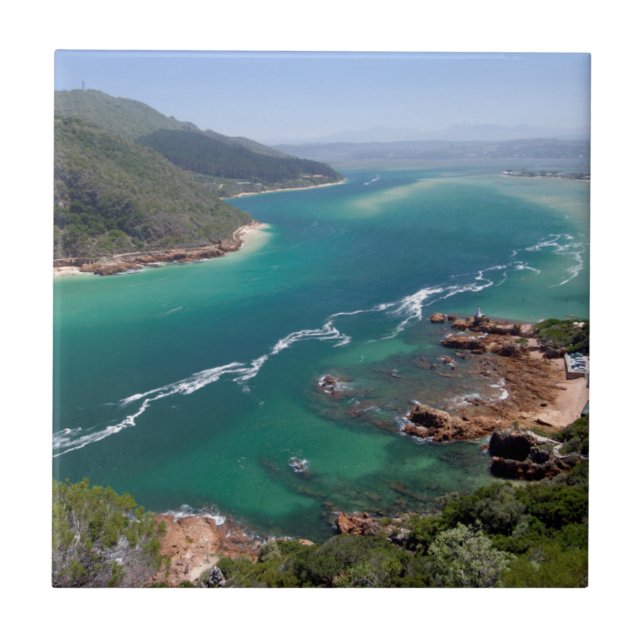 Knysna Lagoon, Garden Route, Western Cape Ceramic Tile (Front)