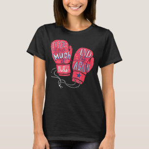 Ko  Knock Out Vintage Typography  Boxing Gloves Te T-Shirt