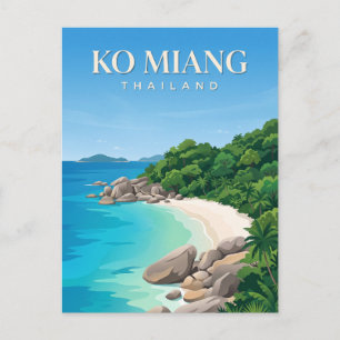Ko Miang Thailand Postcard