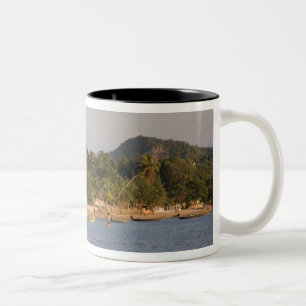 Ko Phangan, Thailand. Outside the hectic island Two-Tone Coffee Mug