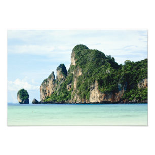 Ko Phi Phi Island on Andaman Sea, Krabi Photo Print