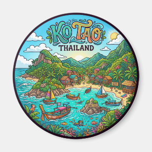 Ko Tao Island Thailand Magnet