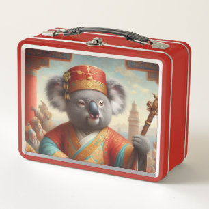 Koala Ancient China Metal Lunch Box