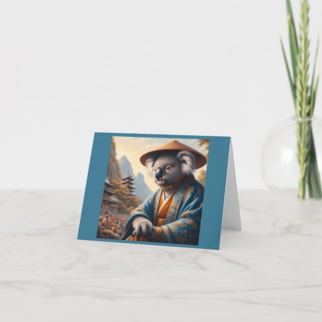 Koala Ancient Japan Card (Front)