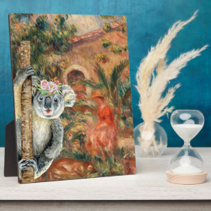 Koala and Renoir's Farmhouse Plaque