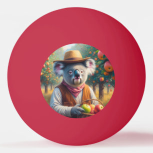 Koala Apple Orchard Ping Pong Ball