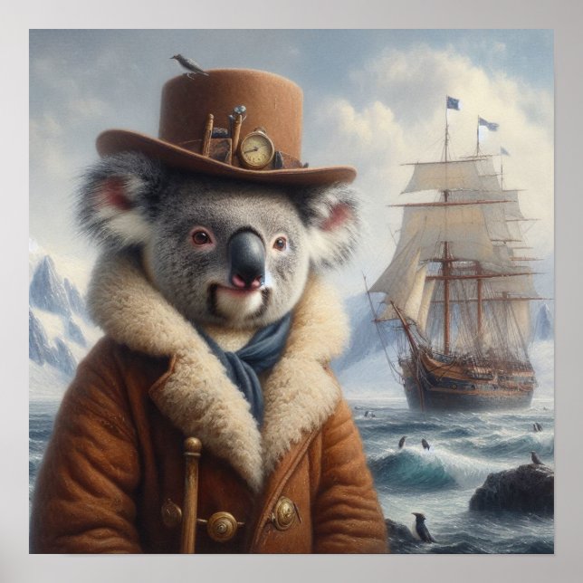 Koala Arctic Explorer Poster (Front)