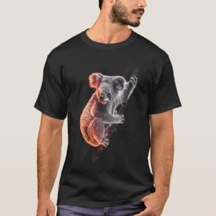 Koala Art Forest Animal Lover Men Women Kids Desig T-Shirt