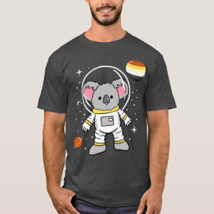 Koala Astronaut Gay Bear Pride T-Shirt