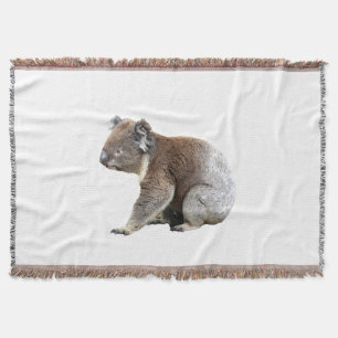 Koala Australia Travel Souvenir Throw Blanket