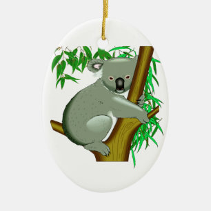 Koala - Australian Tree Living Marsupial Ceramic Tree Decoration