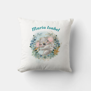 Koala Baby Shower Decorative Cojin Cushion