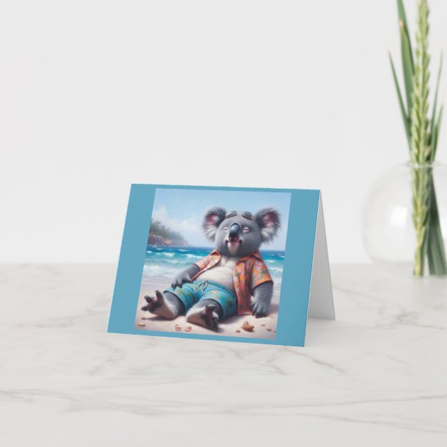 Koala Beach Card (Front)