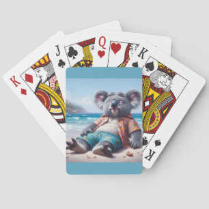 Koala Beach Playing Cards