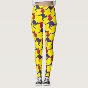 Koala Bear and Kangaroo Leggings
