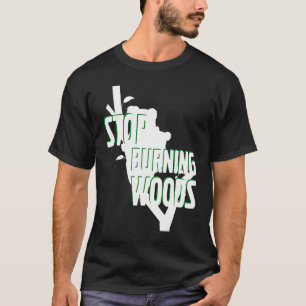 Koala Bear and Koala bear baby stop burning woods  T-Shirt