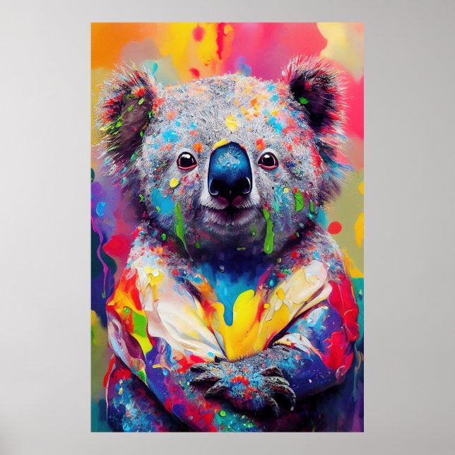 Koala Bear Animal Discovery Adventure Nature  Poster (Front)