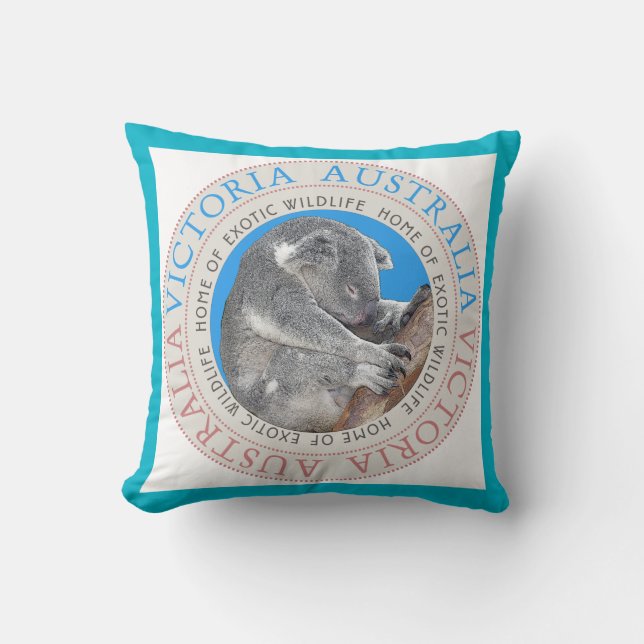 Koala Bear Australia Cushion (Front)