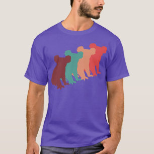 Koala Bear Australia Vintage Retro Funny Gift Prem T-Shirt