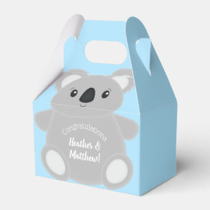 Koala Bear Baby Shower Favour Box
