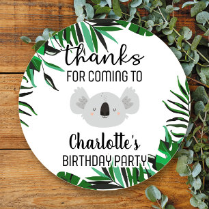 Koala Bear Birthday Sticker
