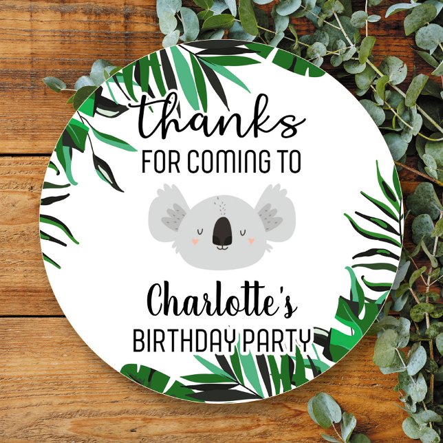 Koala Bear Birthday Sticker (Creator Uploaded)