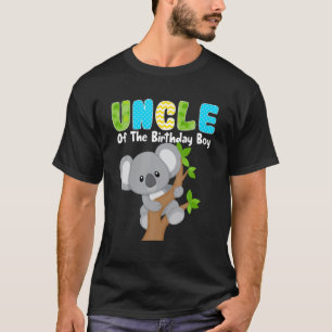 Koala Bear Birthday Uncle Of The Birthday Boy Koal T-Shirt