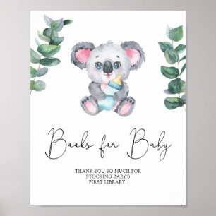 Koala Bear Books for baby Poster
