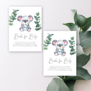 Koala Bear books for baby ticket Enclosure Card